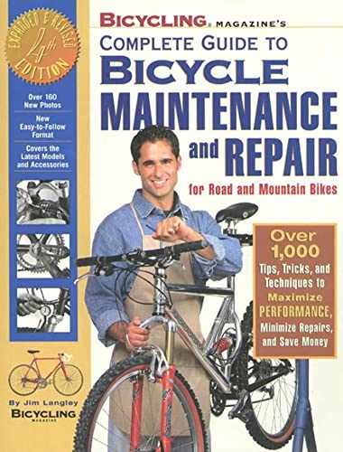 Bicycling Magazine's Complete Guide to - Paperback, by Langley Jim - Good