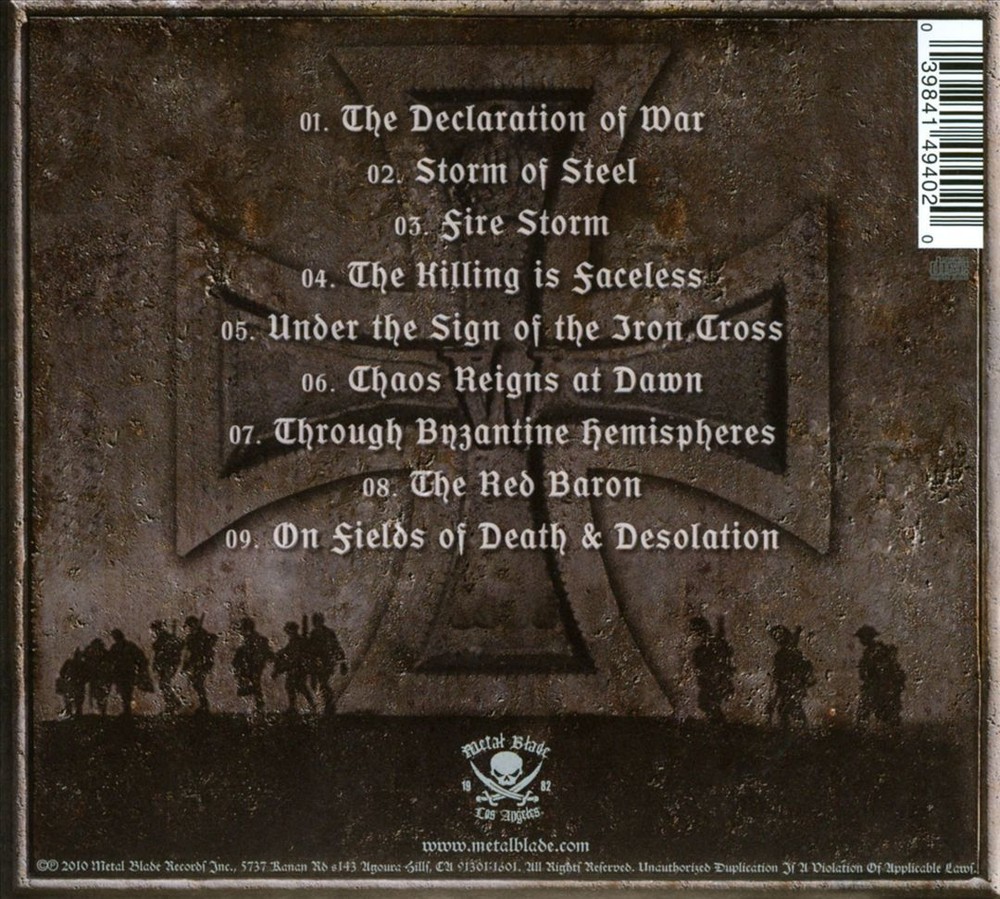 GOD DETHRONED UNDER THE SIGN OF THE IRON CROSS NEW CD