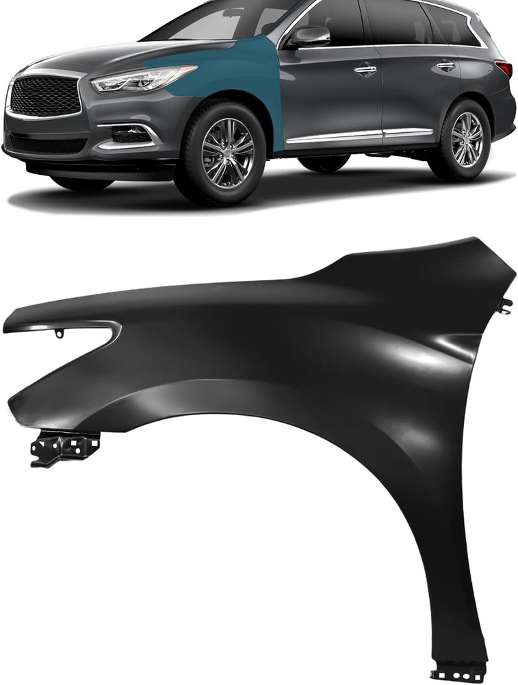 2014-2020 Infiniti QX60 2013 JX35 Left Front Driver Side Fender Replacement