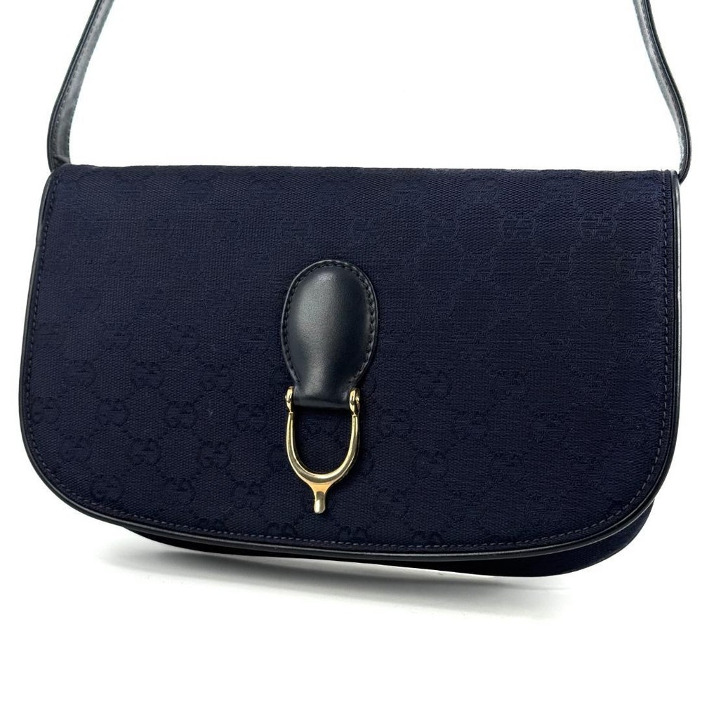 GUCCI GG Canvas Shoulder Bag Clutch with Pattern 0230