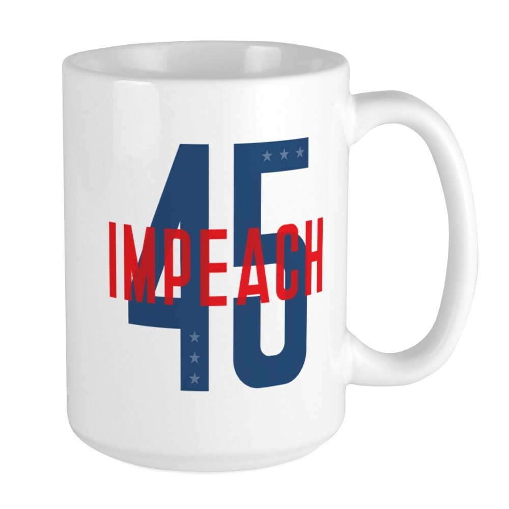 CafePress Impeach 45 Coffee Mug, Large 15 oz. White Coffee Cup (475572135)