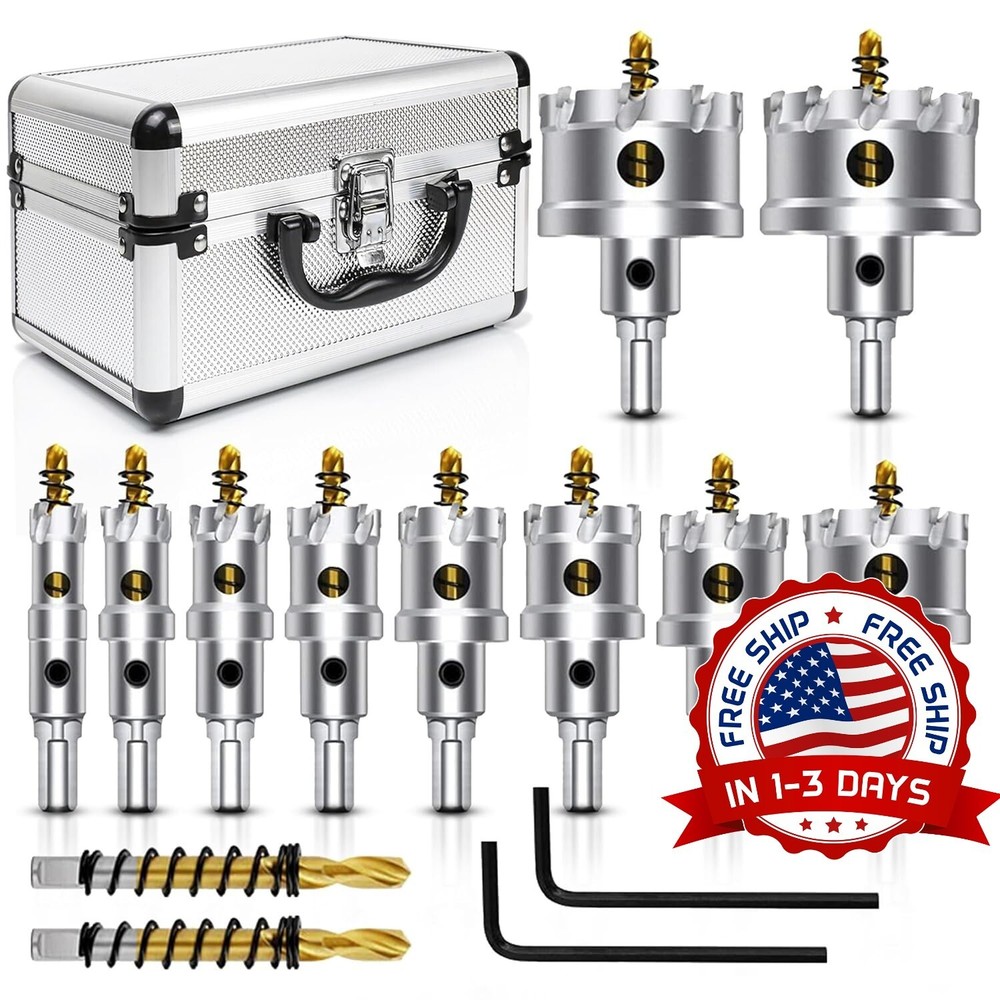 Cortador de agujeros con punta de carburo de tungsteno de 5/8