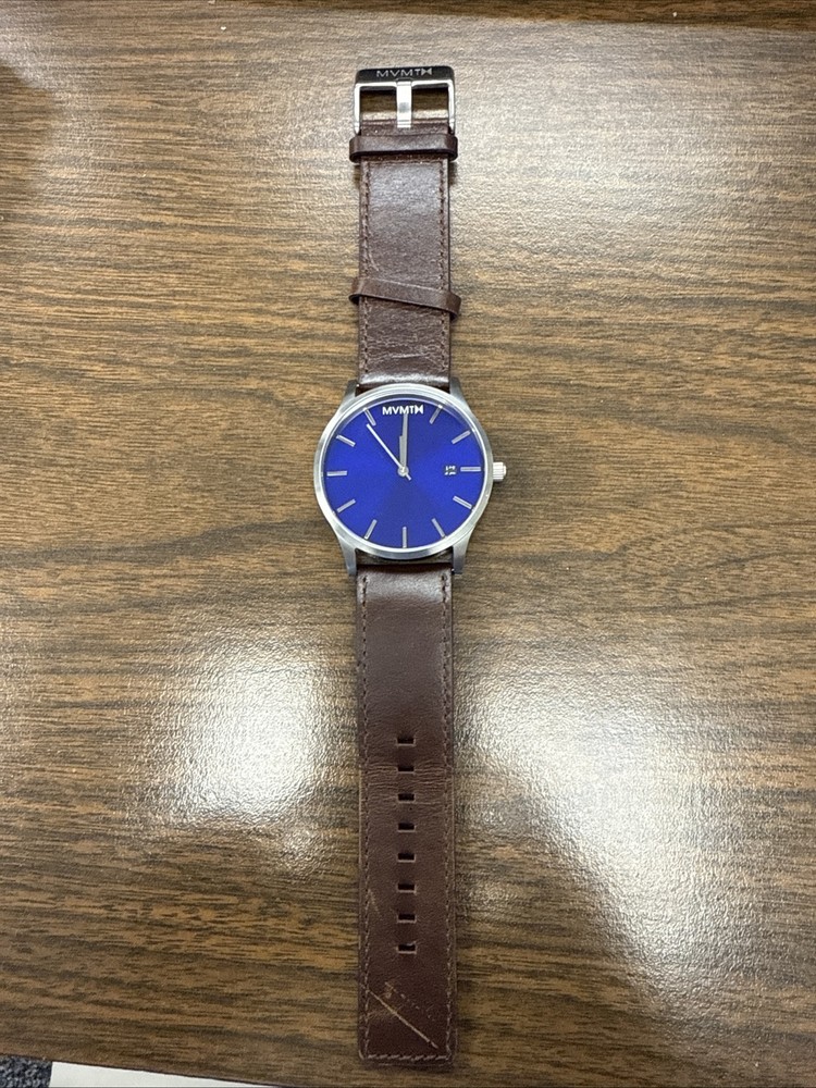 MVMT Men's Leather Watch