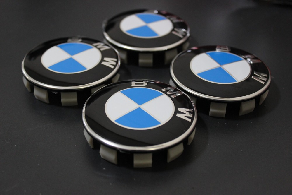 E46 E39 E36 BMW 68mm Wheel Center Hub Caps Logo Badge Emblem Rim Hubcaps Emblem