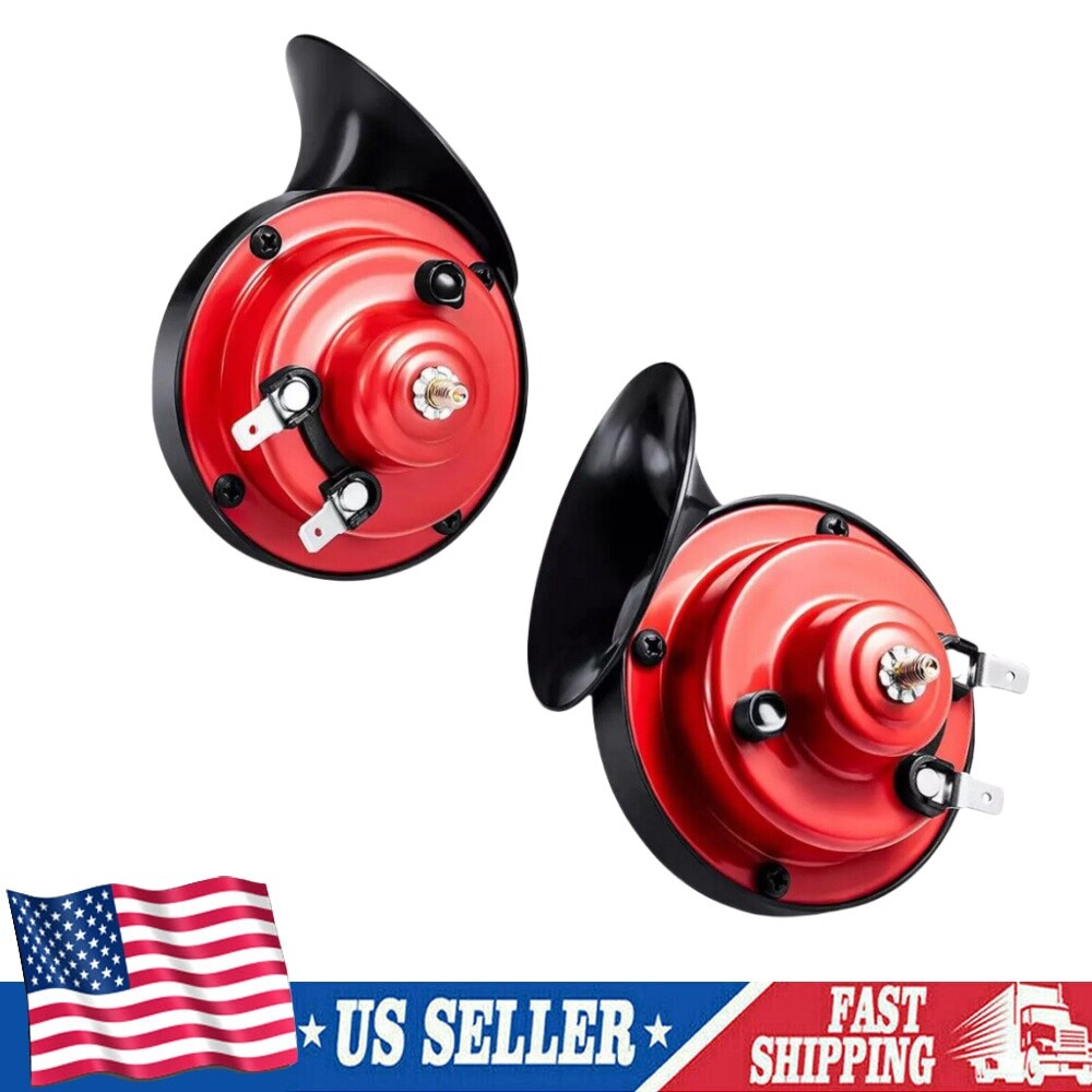 300DB Super Loud Boat Horn Marine 12V Waterproof Electric Snail Horns