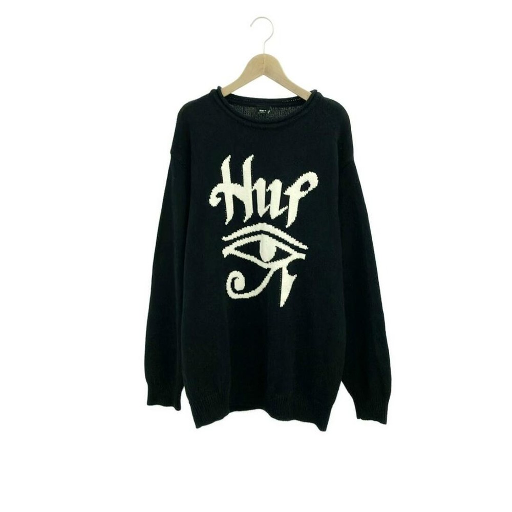 HUF Mens Long Sleeve Knit Crewneck Sweater