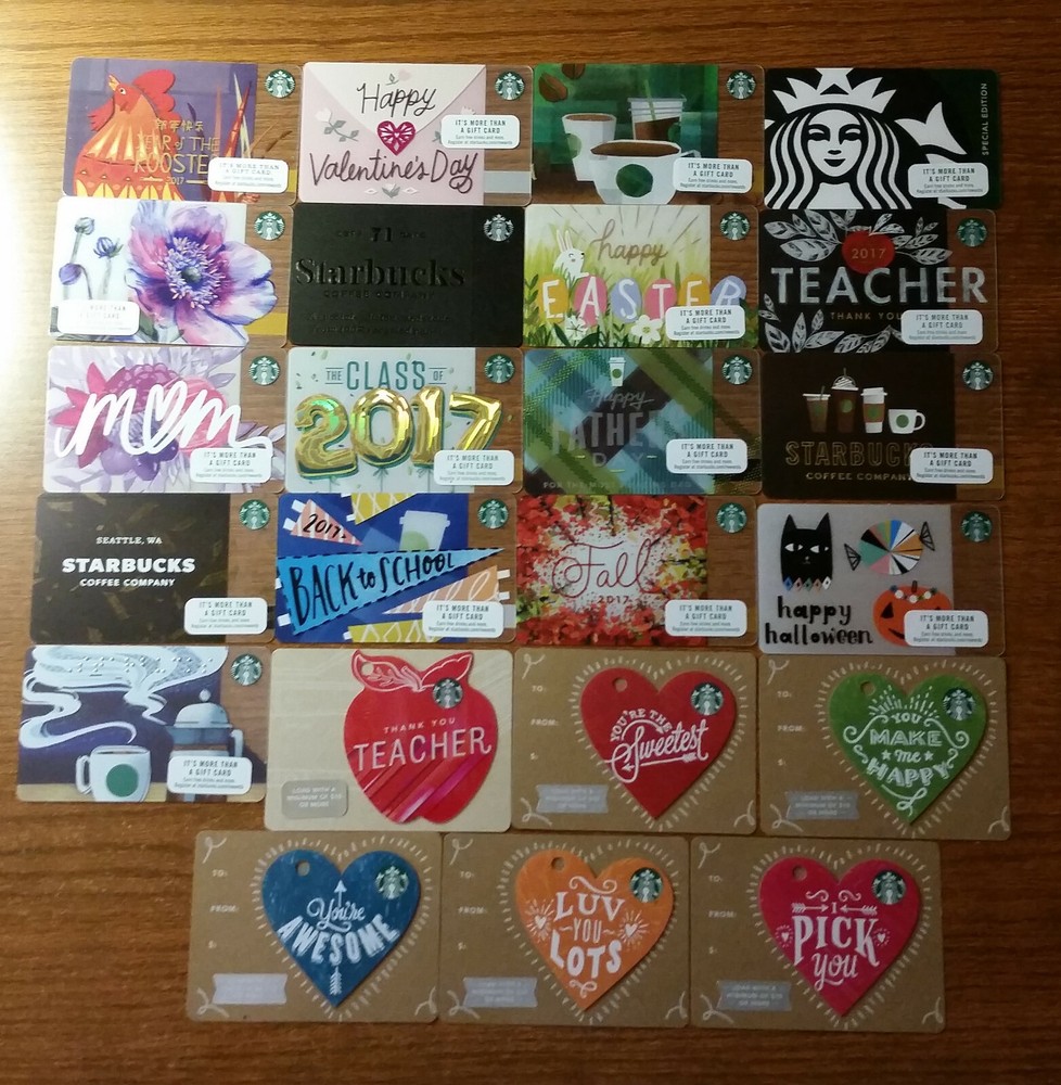 2017 Starbucks Gift Card - Customize Your Design-image