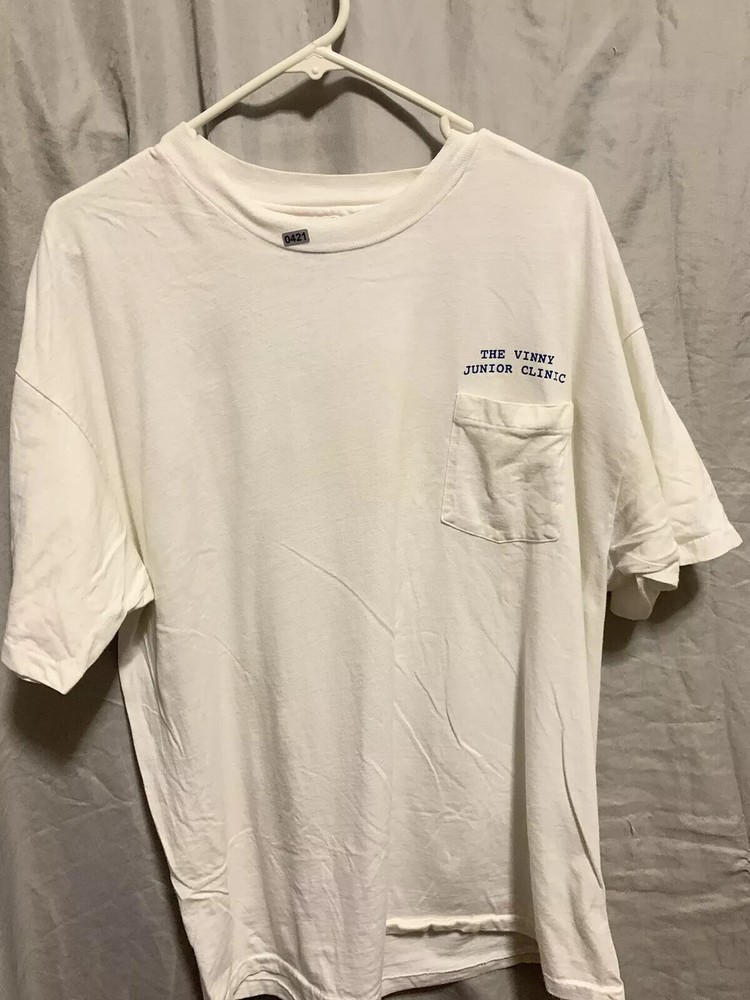 Vintage The Vinny Golf Club Shirt Adult Extra Large White Short Sleeve Men's 80s