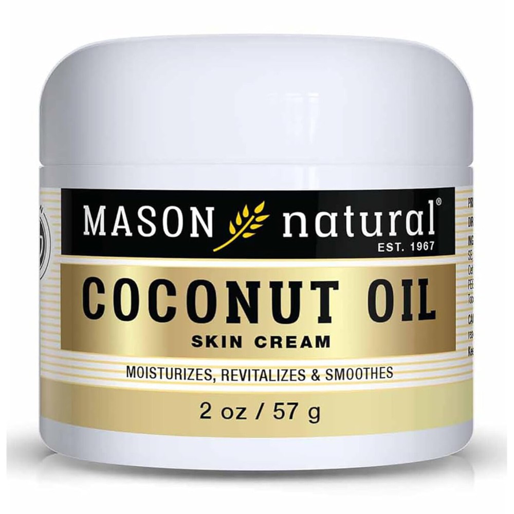 Crema Hidratante Con Aceite De Coco 2 Oz Para La Piel El Cuerpo Cara Corporal