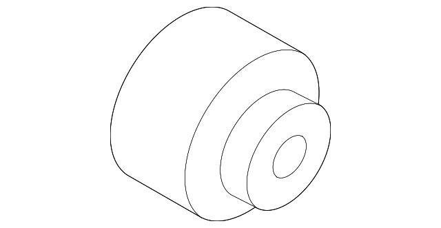 Genuine Nissan Differential Carrier Front Bushing 54721-1LA0B