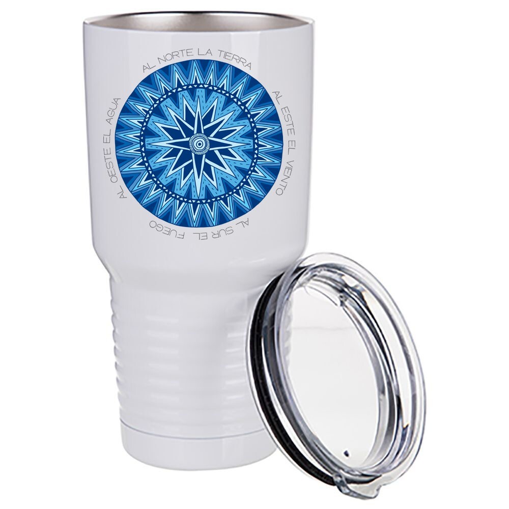 Elementos  White 30 Oz  Double Wall  Tumbler-image