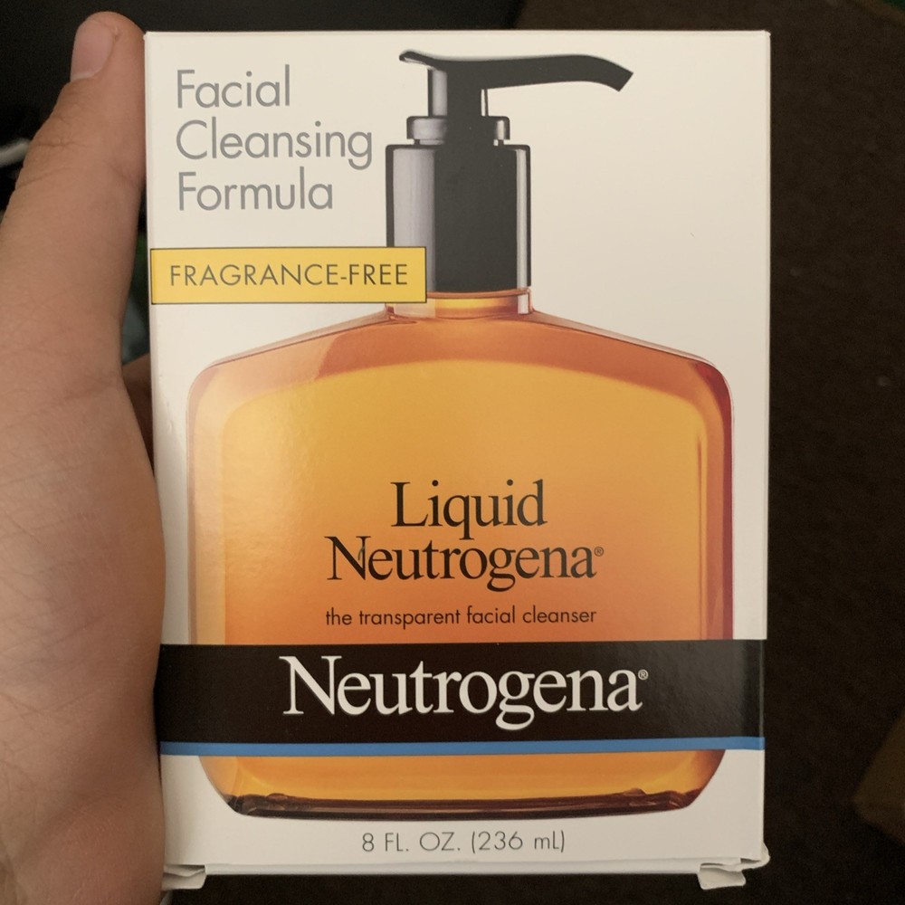 Neutrogena Fragrance-Free Gentle Facial Cleanser 8 fl oz for Sensitive Skin  