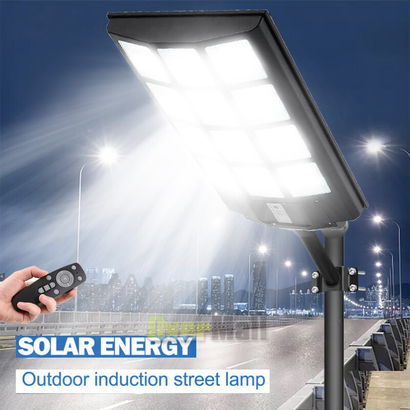 99M LM 1600W Solar LED Street Flood Light for Outdoor Commercial Roadways