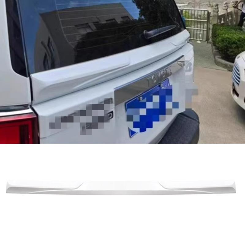 2024-25 Toyota Land Cruiser LC250 White Rear Tailgate Spoiler Lip Wing