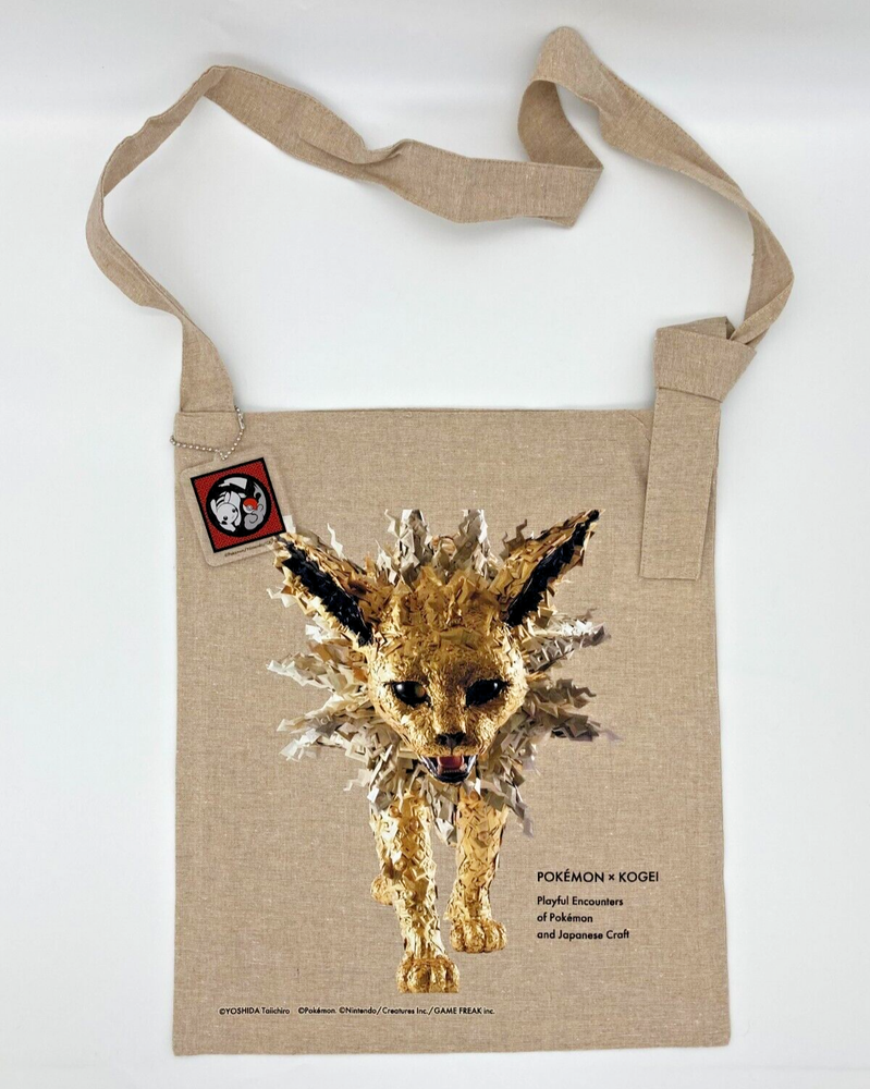 Pokemon Craft Exhibition Sacoche Jolteon Limited Time Item 2023 Kanazawa City-image