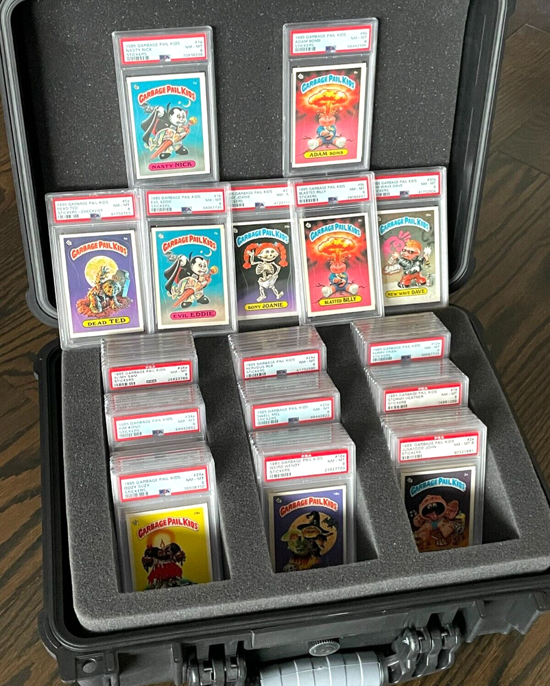 COMPLETE PSA 8 SET 1985 Topps Garbage Pail Kids 1ST SERIES 1 GPK OS1 Card SET