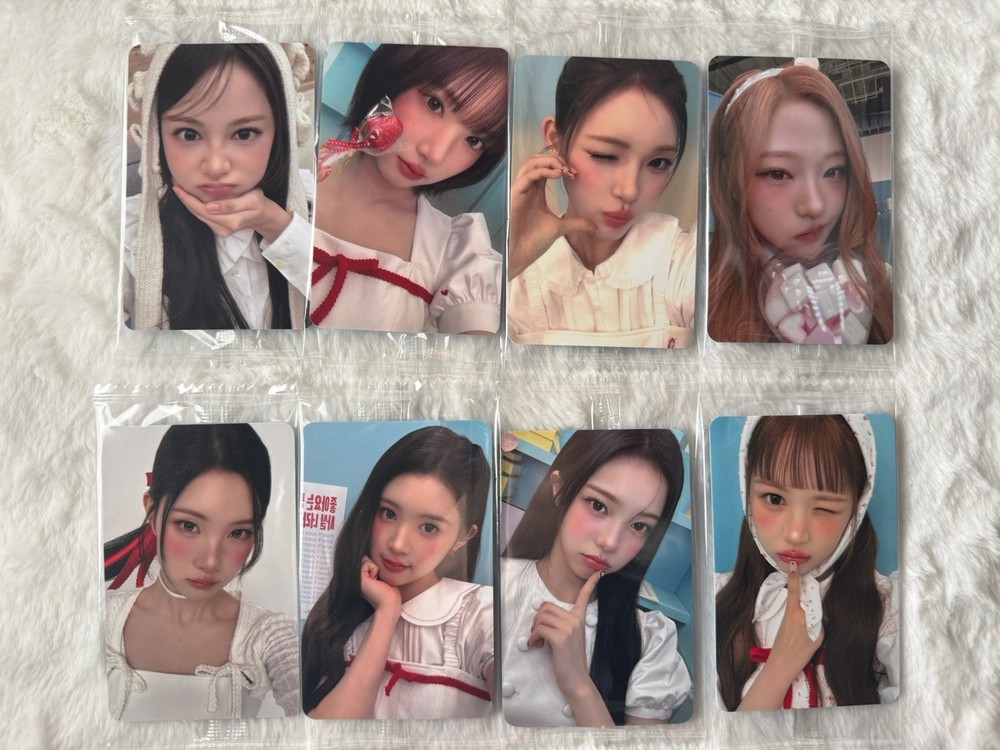 Hearts2Hearts RUDE! Ktwon4U LuckyDraw Photocard Set (8poca Sealed)