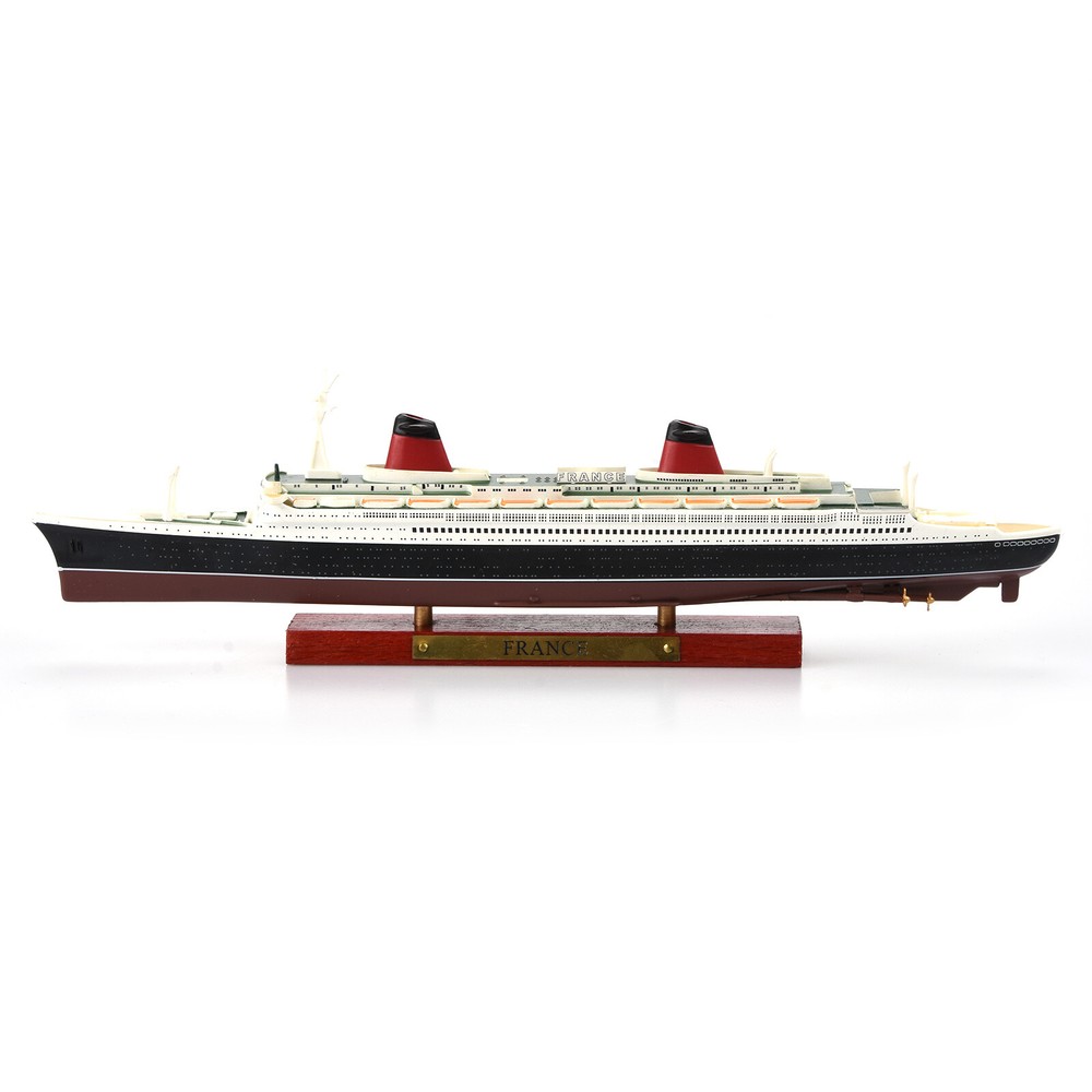 1/1250 Display France Cruise Ship Boat Model Cruise Souvenir Static Collectlion