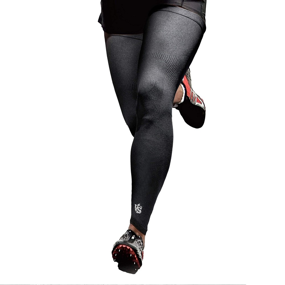 Vital Salveo Full Leg Compression Sleeve for Sports Recovery Knee Thigh Calf Support