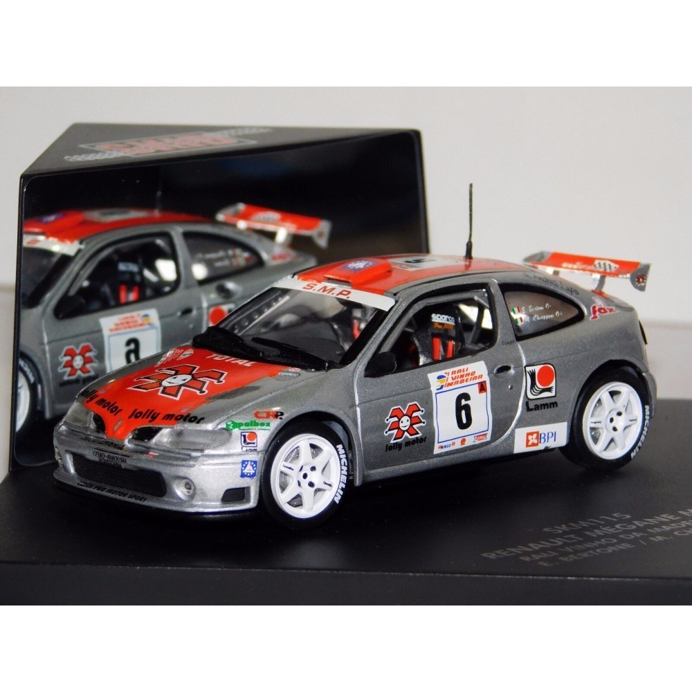 RENAULT MEGANE MAXI #6 BERTONE RALLY MADEIRA 1999 SKID SKM115 1:43