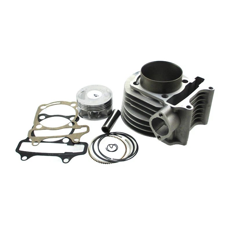 61mm Big Bore Cylinder Kit GY6 125cc 150cc 200cc Scooter ATV Go Kart Moped Upgrade