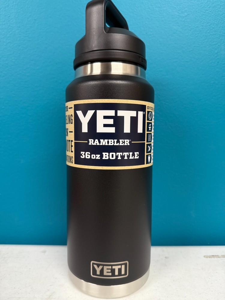 Yeti Rambler 36oz Bottle Black - New!!! Free Shipping