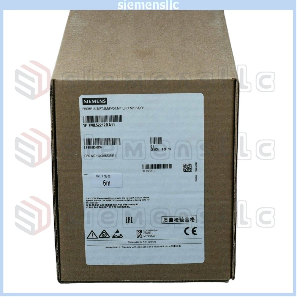 7ML5221-2BA11 Siemens Integrated Level Gauge Expedited Shipping UPS Express GQ