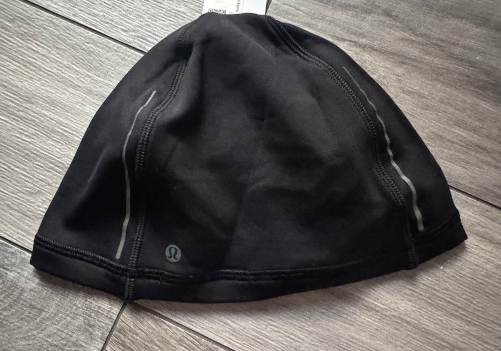 LULULEMON UNISEX FAST FREE FLEECE RUN BEANIE, BLACK OR NAVY, NWT, S/M, L/XL
