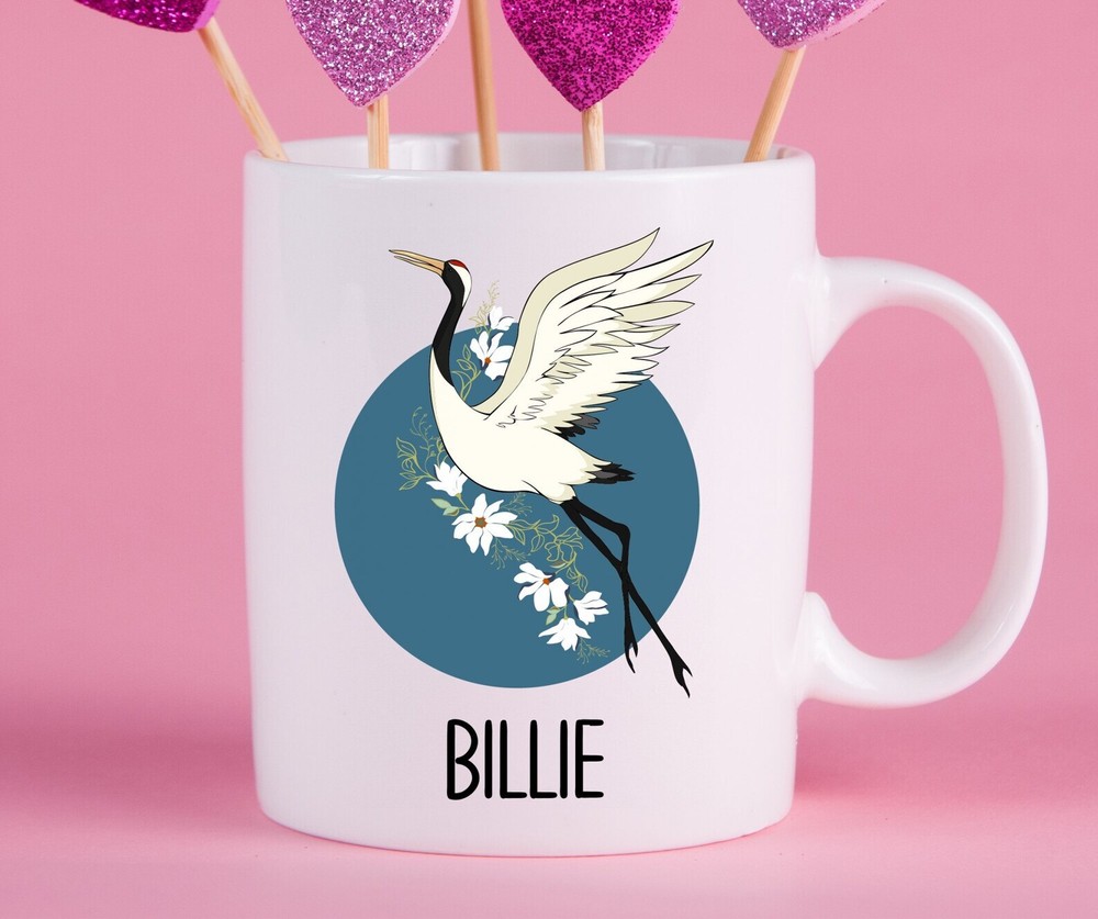 Personalized Heron Mug Heron Gift Ideas Heron Cup Gifts For Heron Lovers Heron