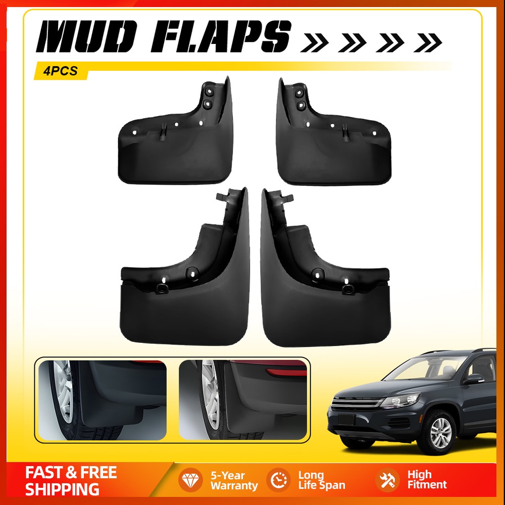 4X Mudflaps For Volkswagen Tiguan 2005-2016 Splash Mud Guards Mud Flaps 2008-15