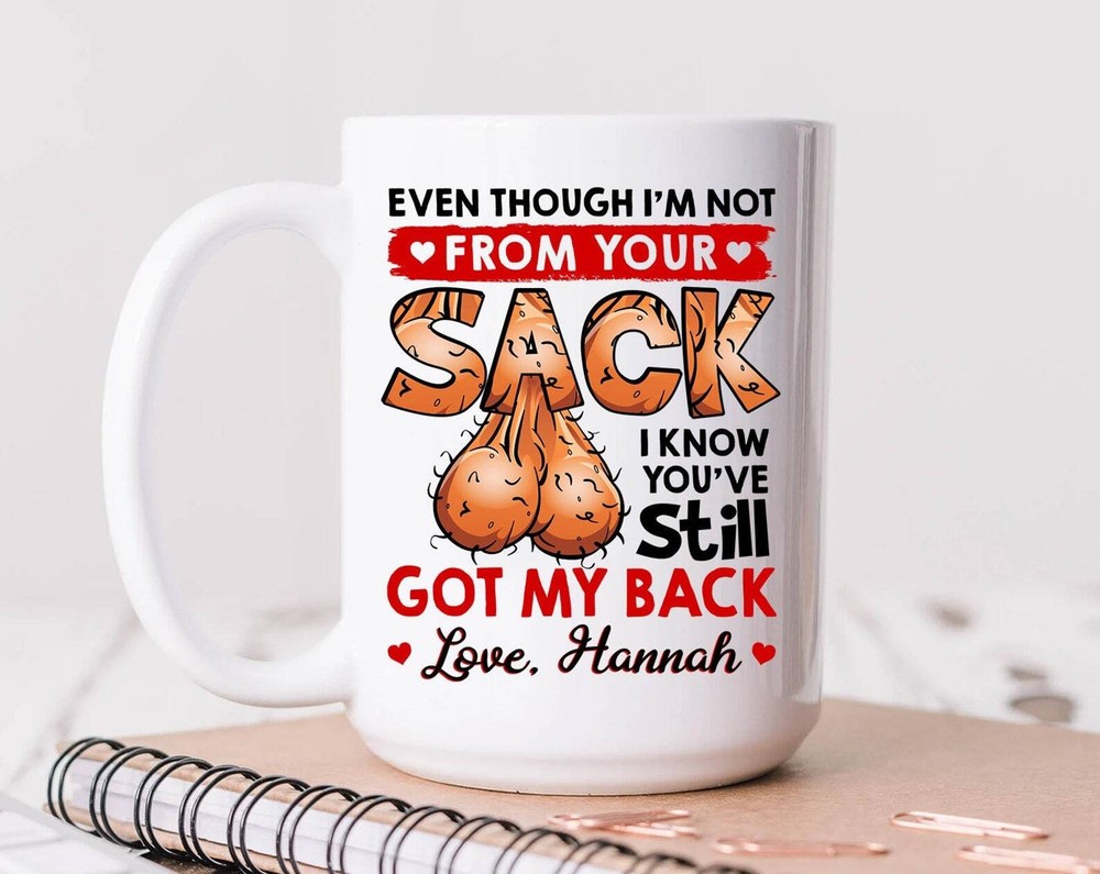 Personalized Fathers Day Mug Bonus Dad Mug Bonus Dad Gift Funny Gifts For Dad St