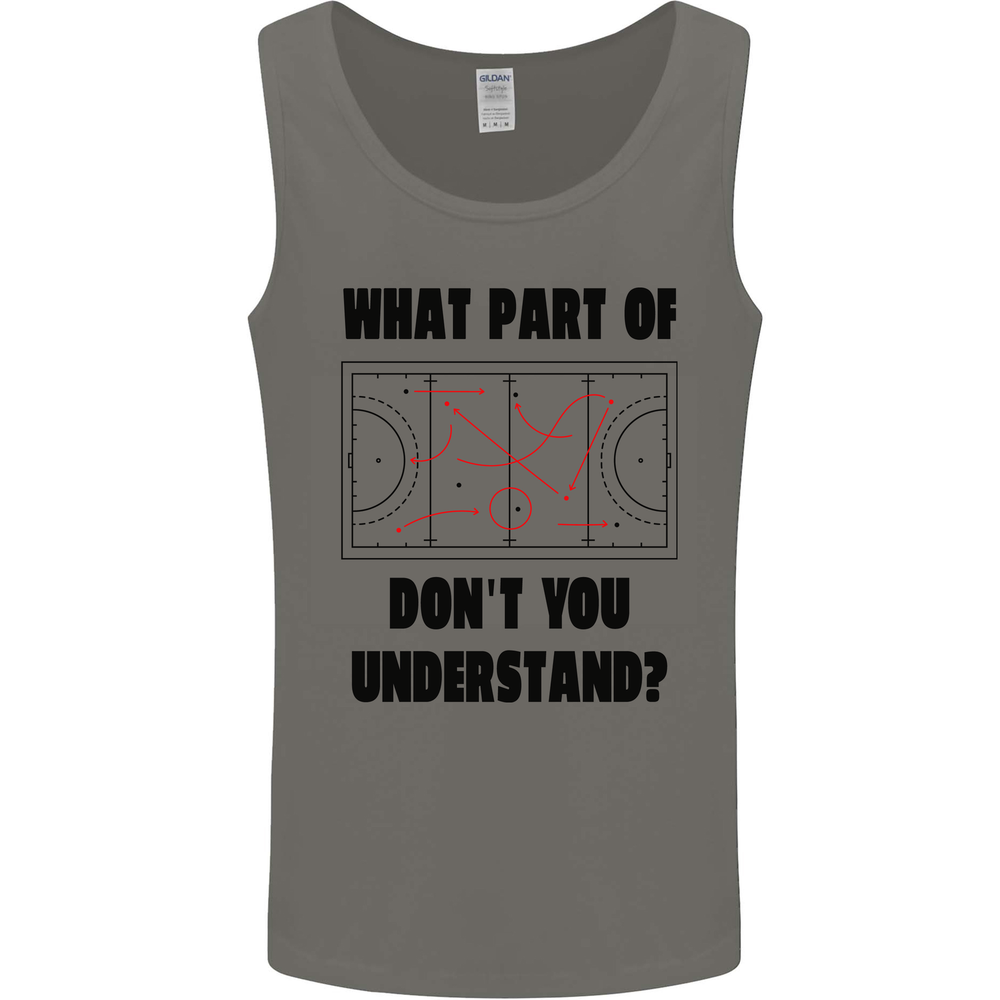 What Part of Hockey Dont You Understand Ice Mens Vest Tank Top