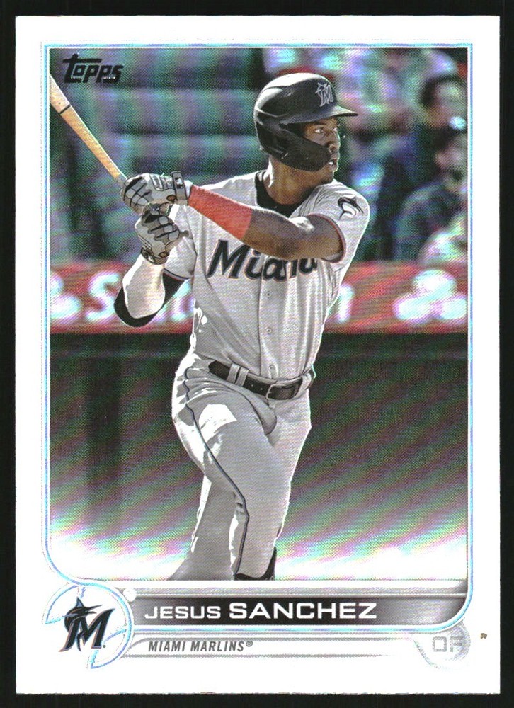 2022 Topps Update Rainbow Foil #US197 Jesus Sanchez NM-MT Baseball Card