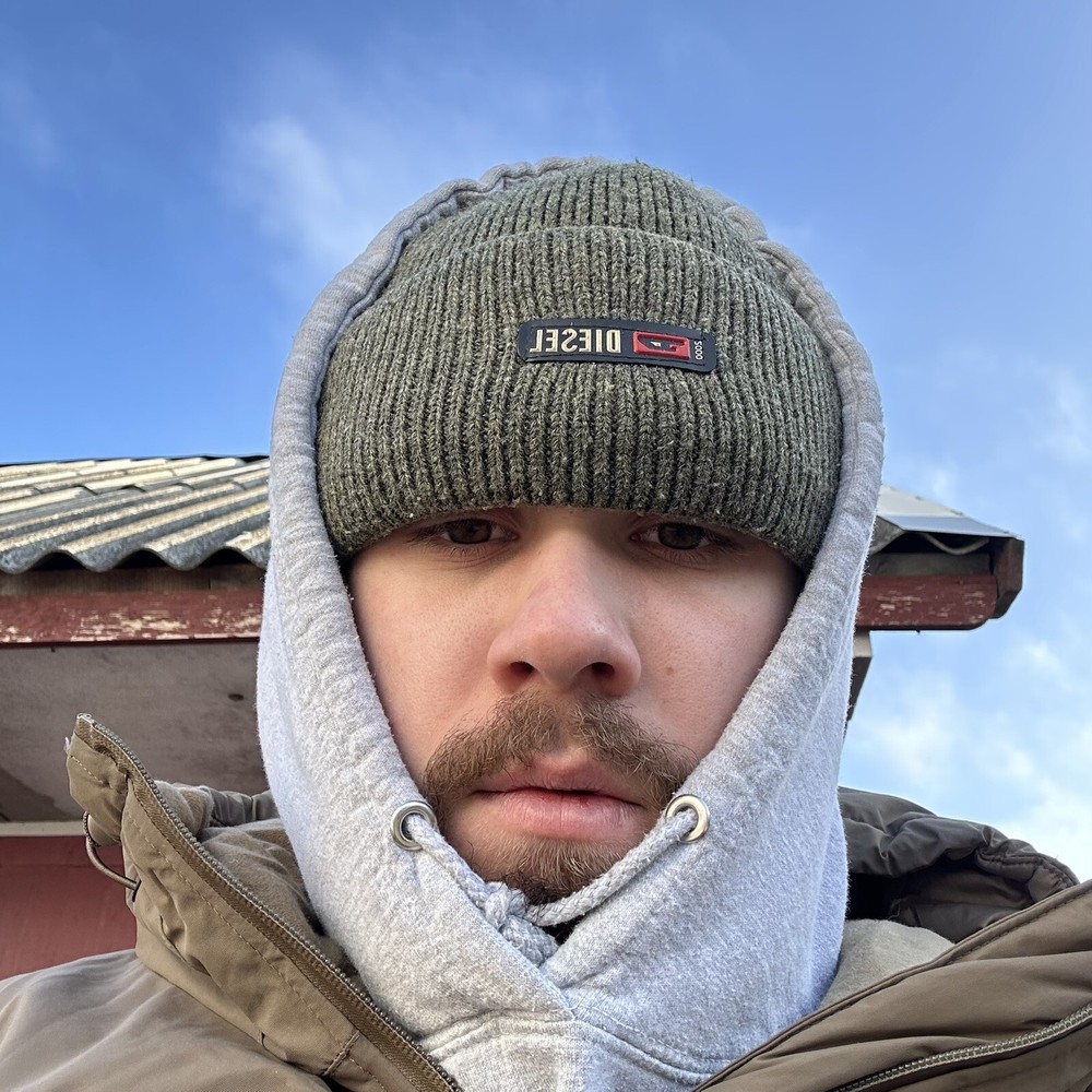 Vintage Diesel Beinie Cap Hat Y2K Style USA Japanese Style Used Rap Grunge 00s