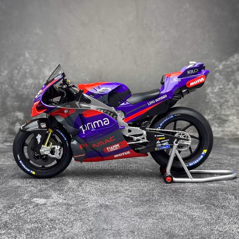 1/12 Kiloworks Ducati GP24 MOTOGP 2024 Diecast Motorcycle Model Toys Gifts