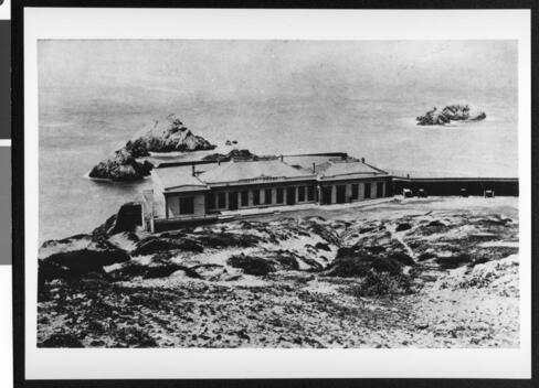 The Exterior Of The Cliff House In San Francisco 1900 California - Old Photo