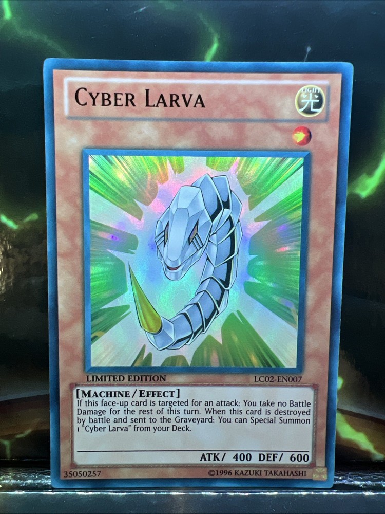 Cyber Larva LC02-EN007 Ultra Rare Limited Edition NM #244-image