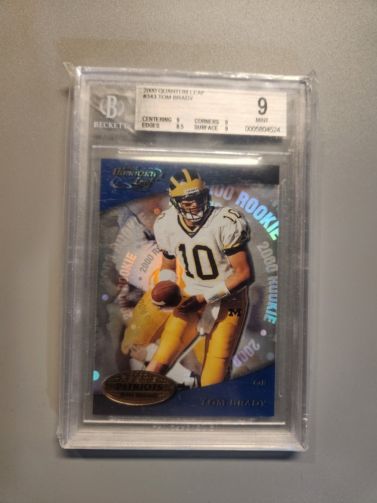 Tom Brady Rookie Card