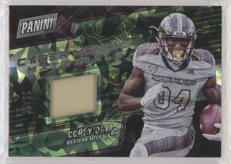 2017 Panini Cyber Monday Materials Cracked Ice /25 Corey Davis #CD Rookie RC-image