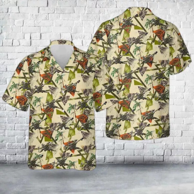 Us Army M777 Howitzer Hawaiian Shirt 3D All Over Print Shirt Size S 5XL