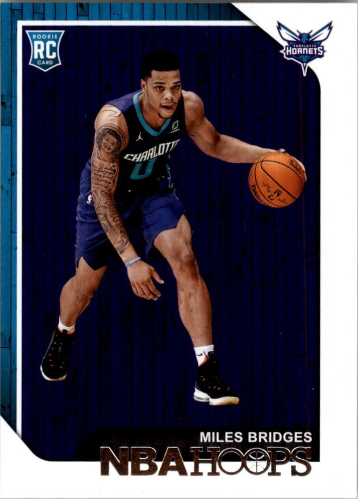 2018-19 Hoops Basketball #272 Miles Bridges RC