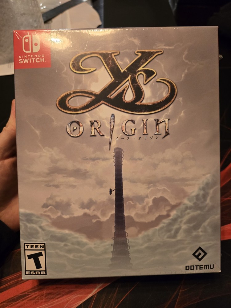 Ys Origin Collector's Edition Limited Run (Nintendo Switch) NEW/SEALED