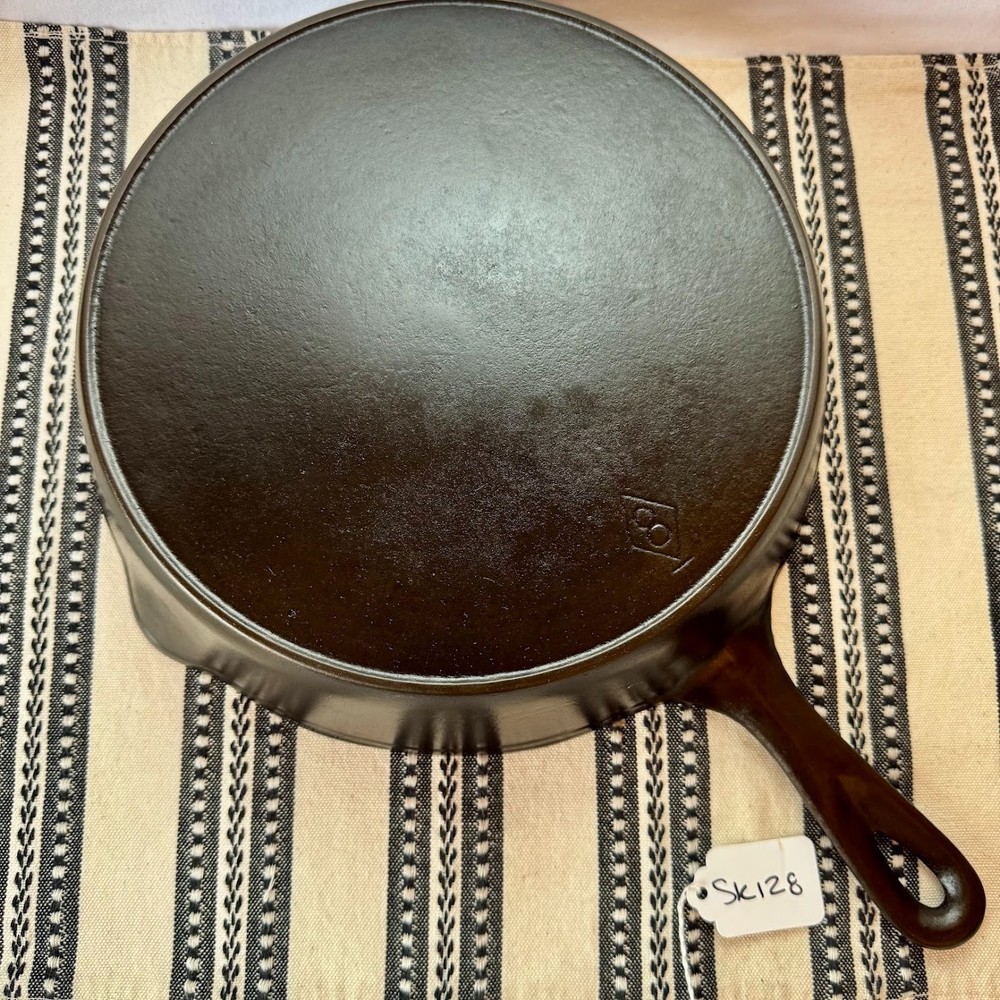 Chicago Hardware Foundry Diamond #8 Cast Iron Skillet