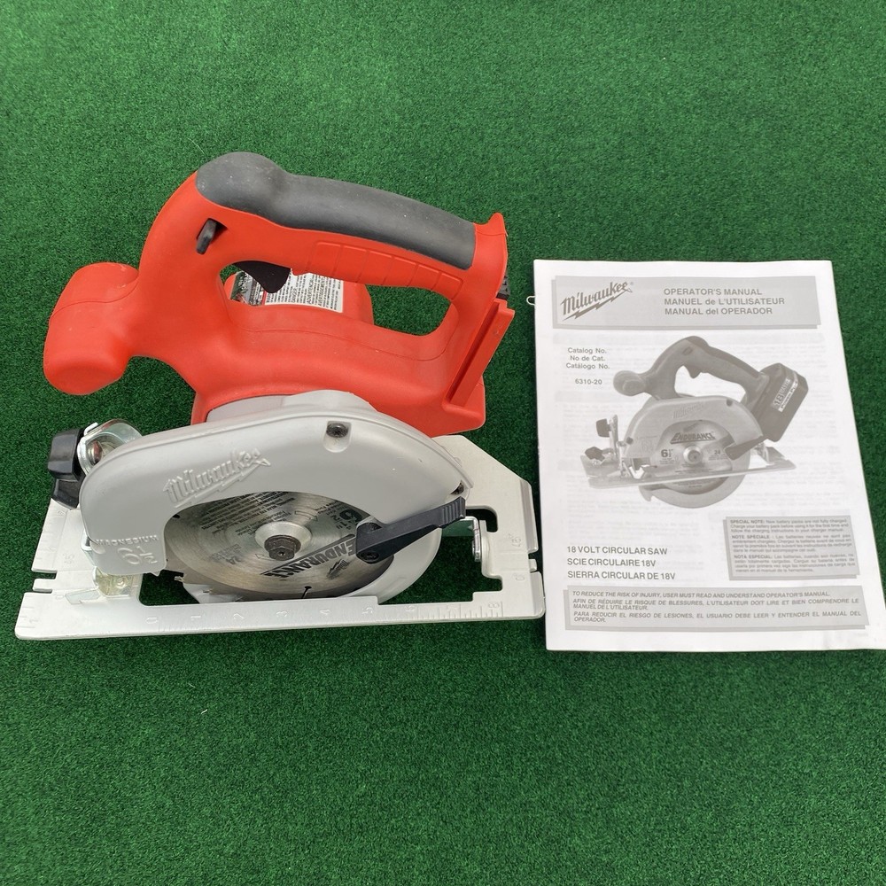 Milwaukee 6-1/2 Inch Circular Saw 6310-20 Tested Working Saw Only