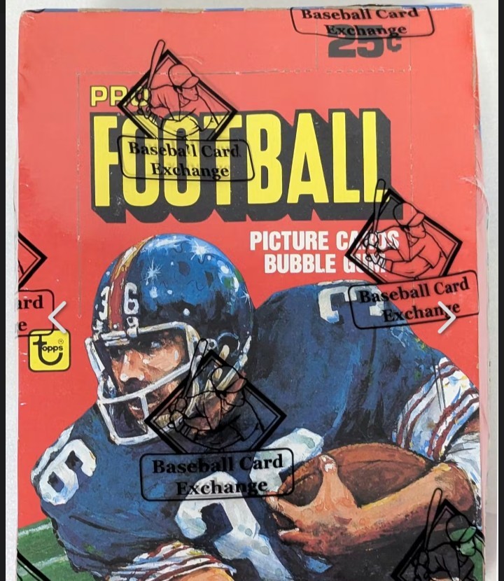 1980 Topps Football Wax Box (BBCE)(FASC)
