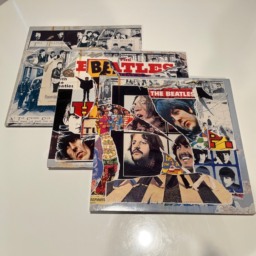 THE BEATLES Anthology 1 2 3 Complete Vinyl Set. Pristine and beautiful.
