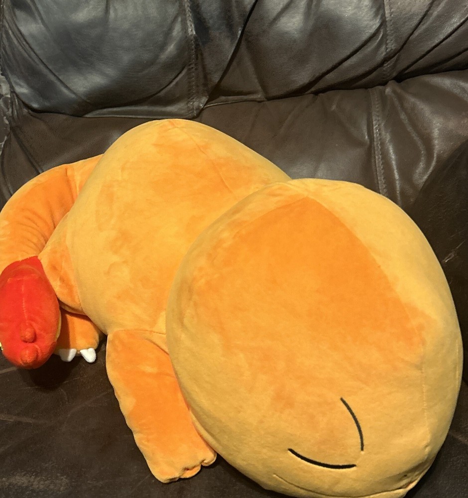 Pokemon CHARMANDER Sleeping 18'' Large Plush Stuffed Animal Nintendo 2020