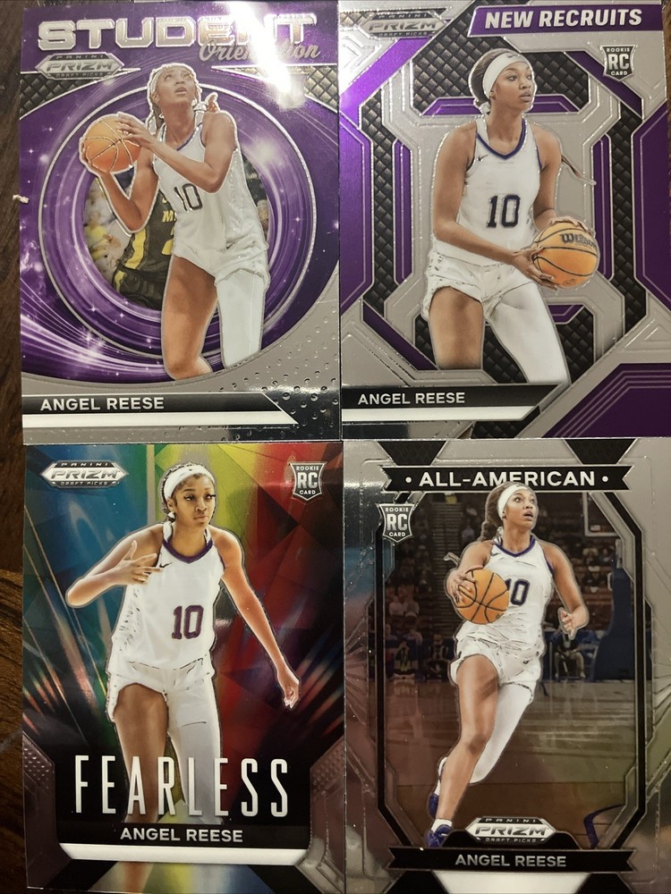 2024 Panini Prizm Draft Picks Angel Reese #6 (RC) 6 Card Lot LSU Tigers