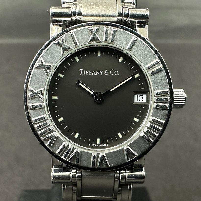 Tiffany Atlas Watch Quartz Women s Women s Silver Tiffany co