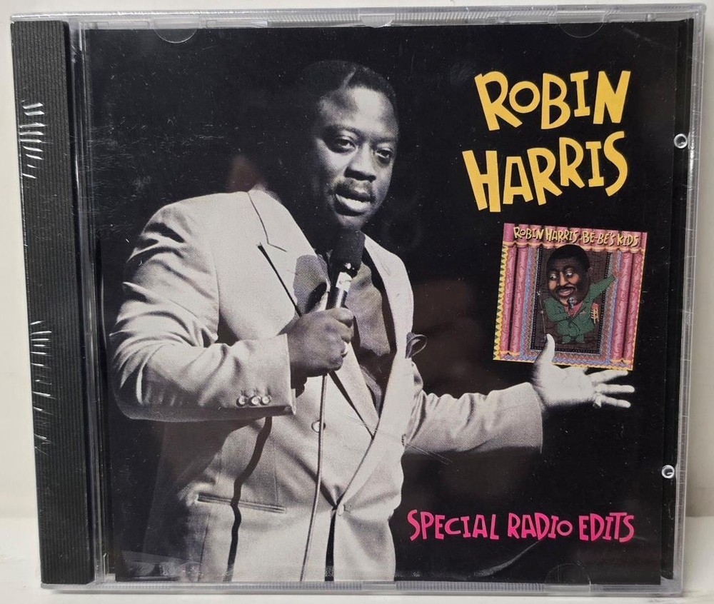 ROBIN HARRIS SPECIAL RADIO EDIT ADULT COMEDY CD PROMO NEW SEALED